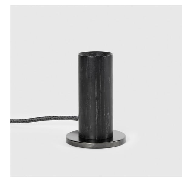 Czarna lampa stołowa (wys. 12,5 cm) Knuckle – tala