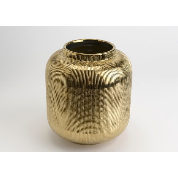 Wazon Golden Vase, 25 cm