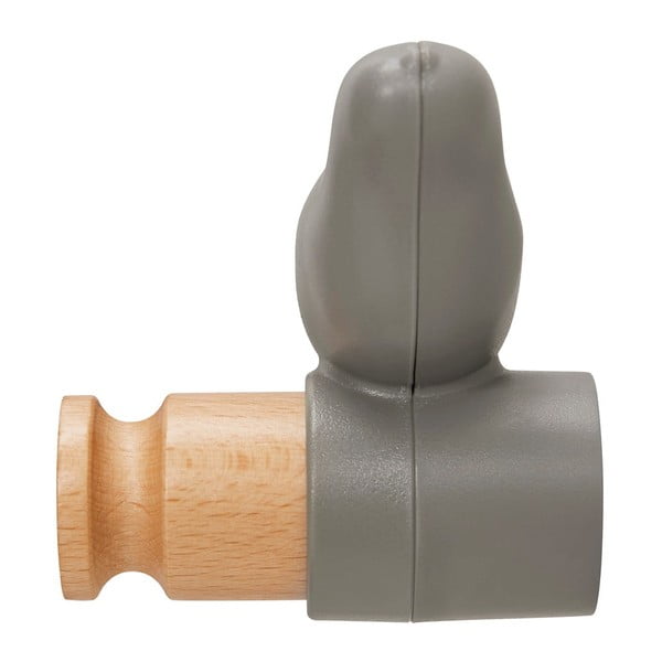 Szary haczyk ścienny Bonami Essentials Bird-image-3