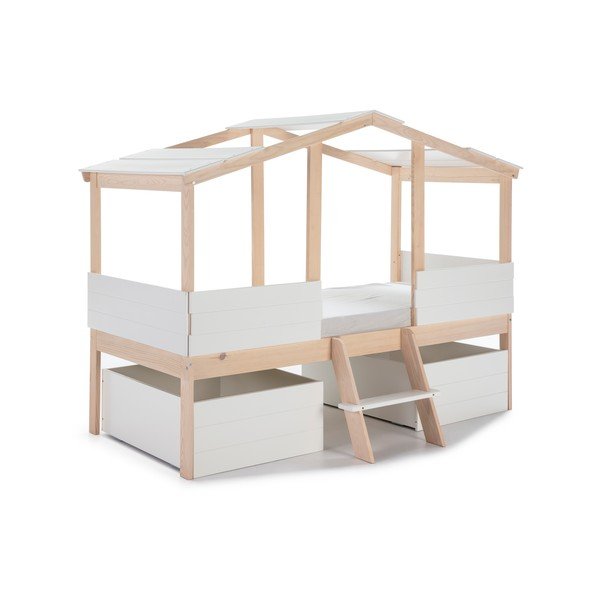 Białe szuflady pod łóżko dziecięce 2 szt. Parma – Marckeric-image-2