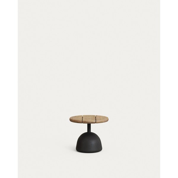 Okrągły stolik ogrodowy z blatem z drewna akacjowego ø 43 cm Saura – Kave Home-image-2