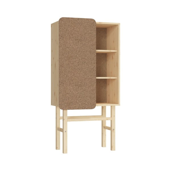 Regał z drewna sosnowego z tablicą Karup Design Slide-image-3