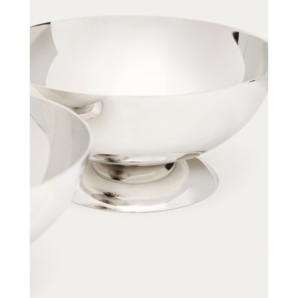 Miski do serwowania ze stali nierdzewnej w kolorze srebra zestaw 2 szt. Nirela – Kave Home-image-4