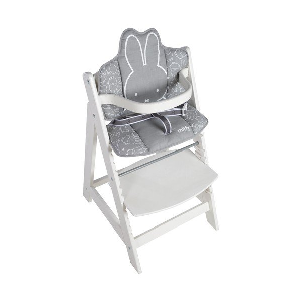 Szara wkładka do krzesełka do karmienia Miffy – Roba-image-2