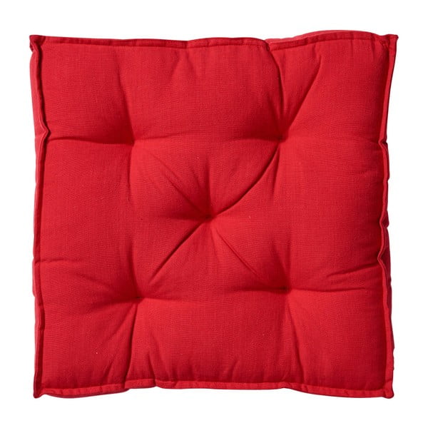 Czerwona poduszka na krzesło Butlers Solid, 40x40 cm