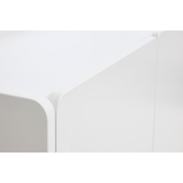 Biała komoda 160x70x45 cm Bera – Unique Furniture-image-3