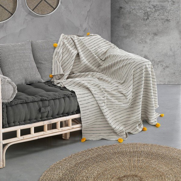 Bawełniany koc 135x190 cm Venezia – Tomasucci-image-1