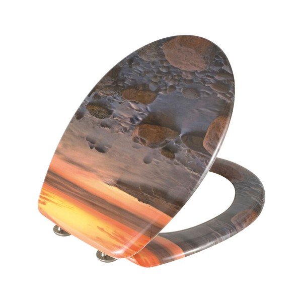 Deska sedesowa Wenko Stone Shore, 44,5x37,5 cm-image-2