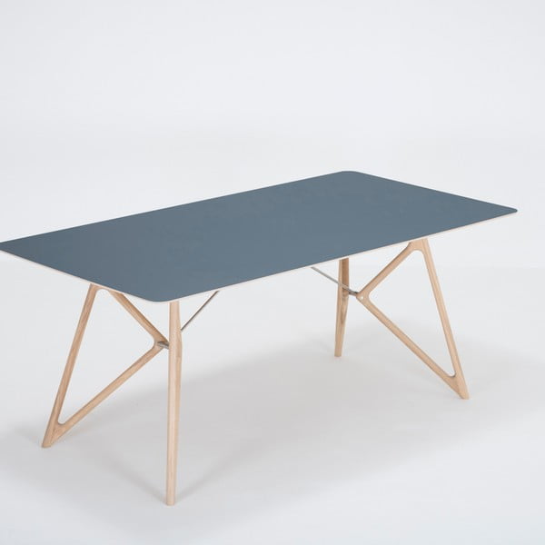Stół z litego drewna dębowego 180x90 cm Tink – Gazzda