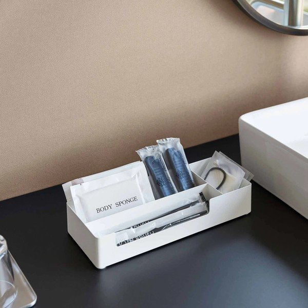 Biały metalowy organizer łazienkowy Amenity – YAMAZAKI-image-3