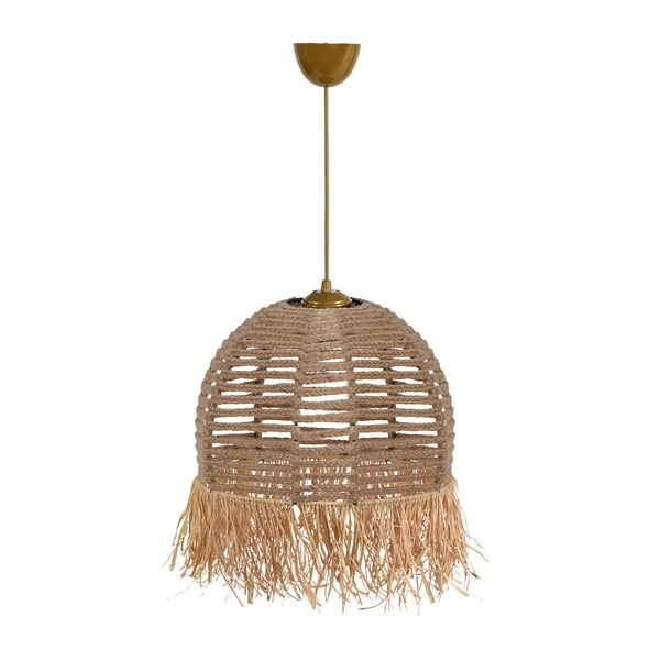 Jasnobrązowa lampa wisząca ø 30 cm – Opviq lights-image-2