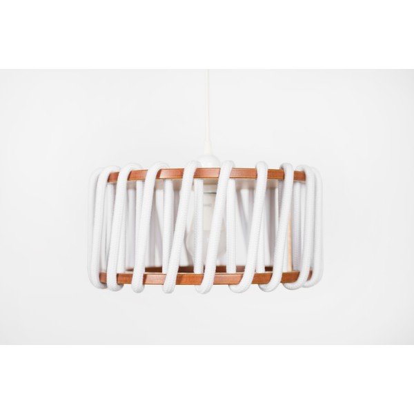 Biała lampa wisząca EMKO Macaron, ø 30 cm-image-1