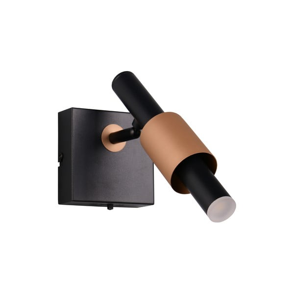 Lampa punktowa LED w czarno-brązowym kolorze 20,5 x 10 cm Ikaris – Trio Select