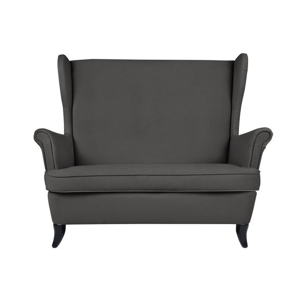 Szara sofa 2-osobowa Micadoni Home Pirla-image-1