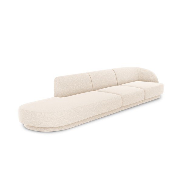 Kremowa sofa 302 cm Miley – Micadoni Home-image-3
