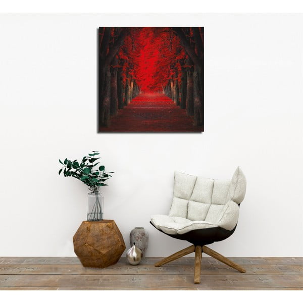 Obraz na płótnie Red Trees, 45x45 cm-image-1