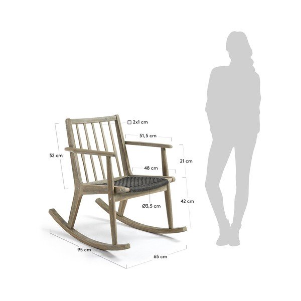 Fotel na biegunach La Forma Phylip-image-4