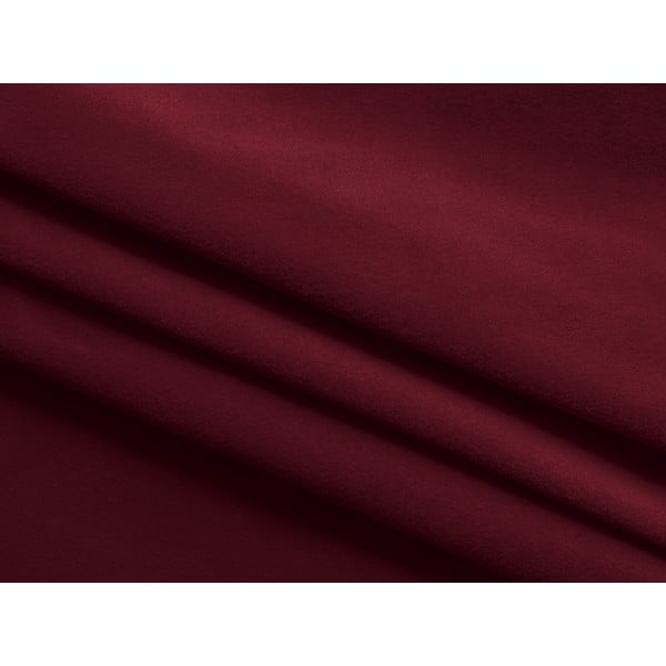 Bordowy aksamitny podnóżek Ekahi – Makamii-image-4