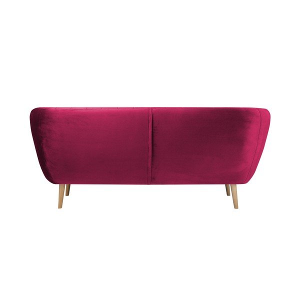 Różowa sofa 2-osobowa Mazzini Sofas Benito-image-1