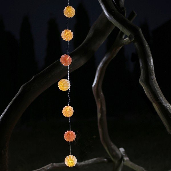 Przezroczysta girlanda świetlna LED DecoKing Pink, 10 lampek, dł. 1,65 m-image-3