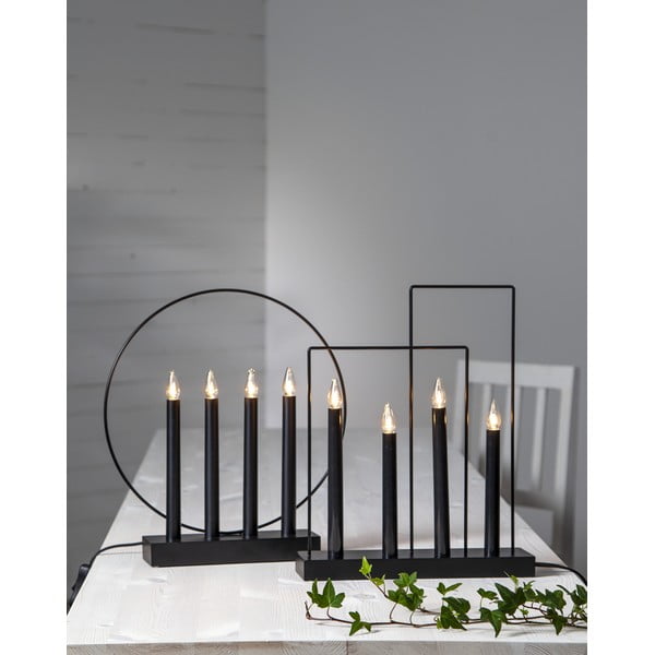 Czarna dekoracja świetlna Glossy – Star Trading-image-1