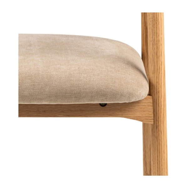 Beżowo-naturalne krzesła zestaw 2 szt. Addi – Actona-image-3