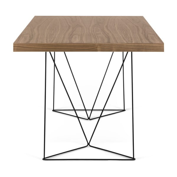 Biurko z metalowymi nogami TemaHome Trestle, 160x90 cm-image-2