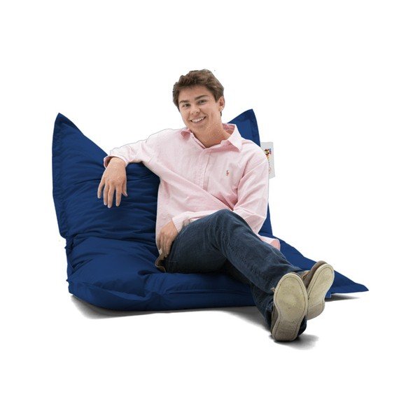 Ciemnoniebieski ogrodowy worek do siedzenia Mattress – Floriane Garden-image-1