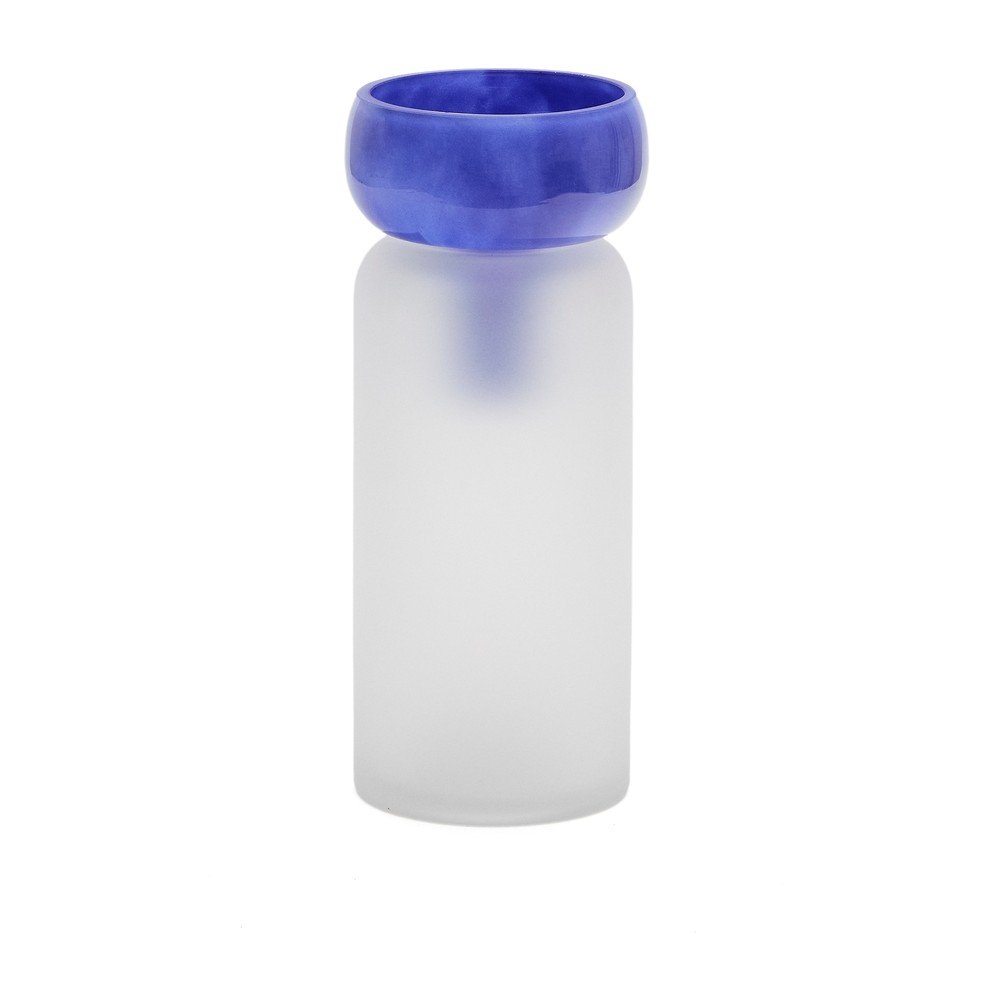 Niebieski szklany wazon (wysokość 30,5 cm) Kelse – Kave Home