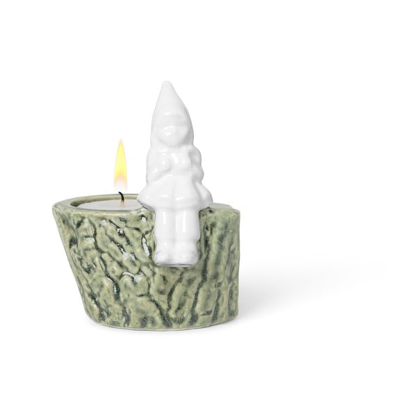 Świąteczny świecznik z porcelany i kamionki Kähler Design Christmas Tales, dł. 8,5 cm-image-2