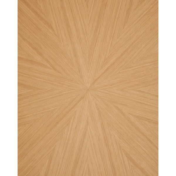 Okrągły stół z blatem w dekorze dębu ø 120 cm Naanim – Kave Home-image-3