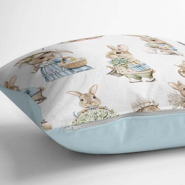 Wielkanocna poszewka na poduszkę 43x43 cm – Mila Home-image-1