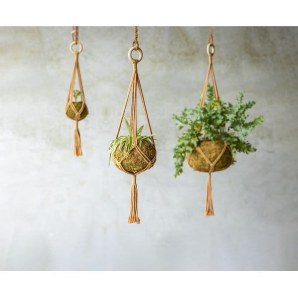 System do zawieszenia doniczki ø 14,5 cm Macramé – Esschert Design-image-1