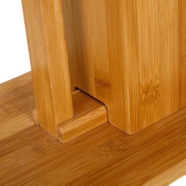 Bambusowy stojak na papier toaletowy ze szczotką – Casa Selección-image-3