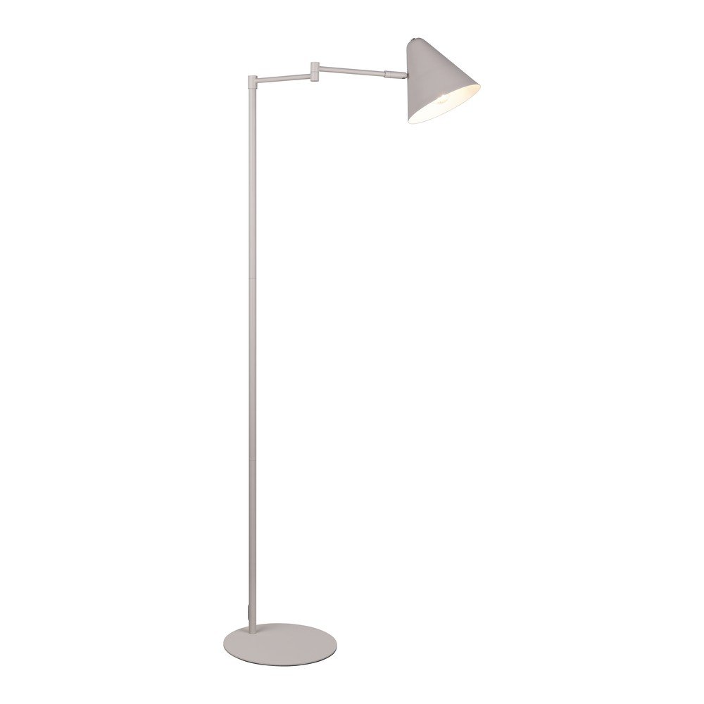 Lampa stojąca z elastyczną konstrukcją w kolorze kości słoniowej (wysokość 126,5 cm) Cosima – Trio (zdjęcie 6)