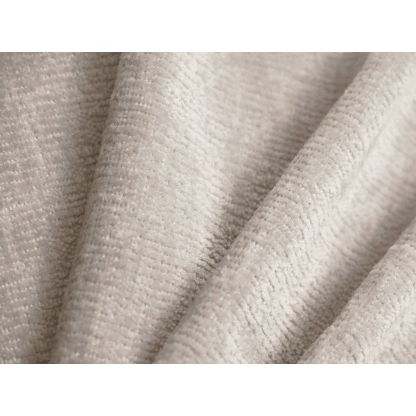 Kremowe tapicerowane łóżko jednoosobowe ze schowkiem i stelażem 90x200 cm Amy – Micadoni -image-4