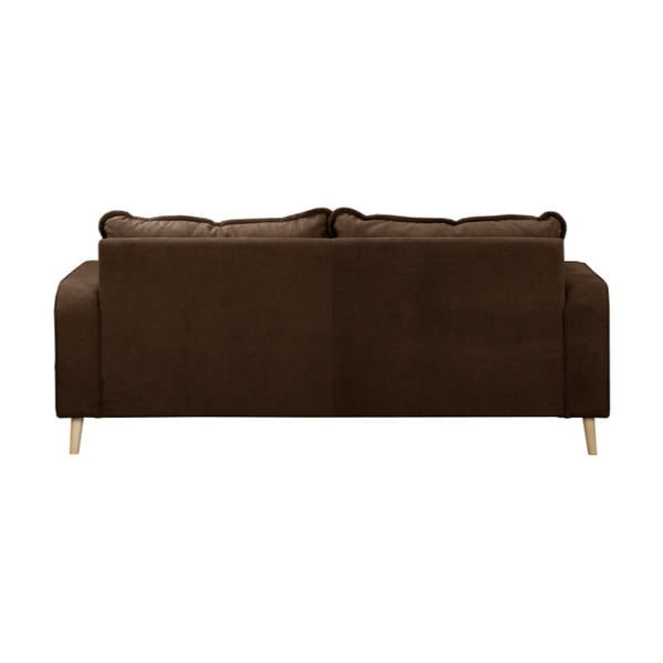 Ciemnobrązowa sofa 193 cm Beata – Ropez-image-4