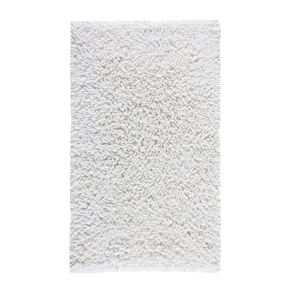 Biały dywanik łazienkowy Aquanova Nevada, 60x100 cm