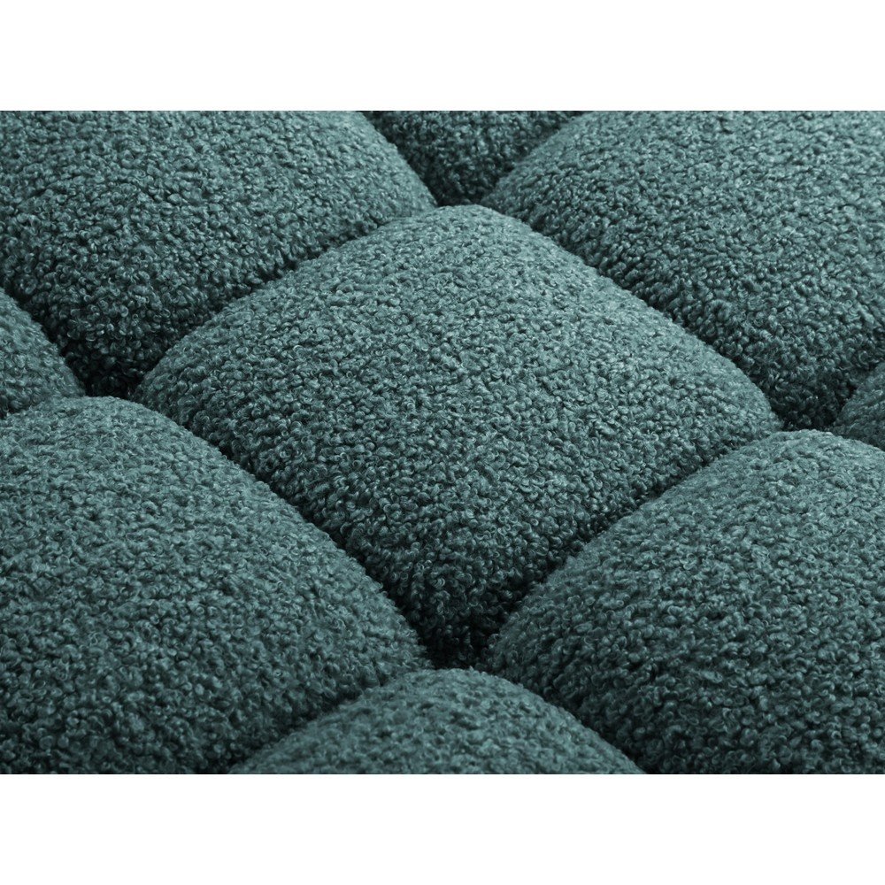 Morski podnóżek z materiału bouclé Bellis – Micadoni (zdjęcie 3)