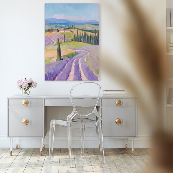 Obraz 70x100 cm Purple Fields – Styler-image-2