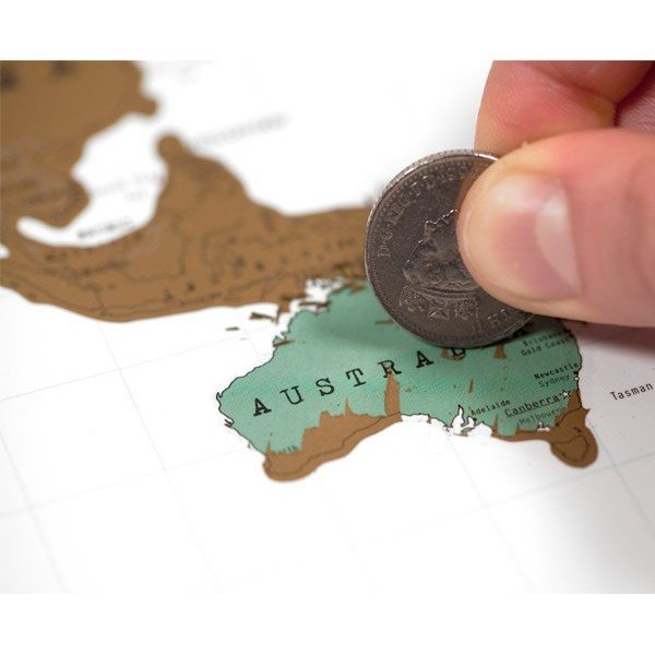 Mapa/zdrapka świata Luckies of London-image-2