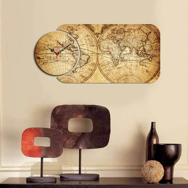 2-częściowy zegar ścienny Colombo-image-1