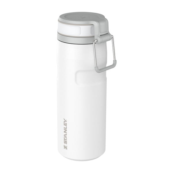 Biały termos ze stali nierdzewnej 470 ml IceFlow™ Bottle Twist Flip Frost – Stanley-image-2