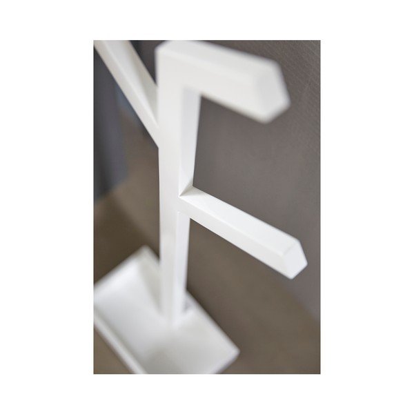 Biały wieszak na ręczniki Wireworks Branch-image-4