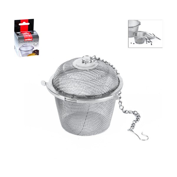 Sitko ze stali nierdzewnej na przyprawy do zupy Orion, ø 6 cm-image-1