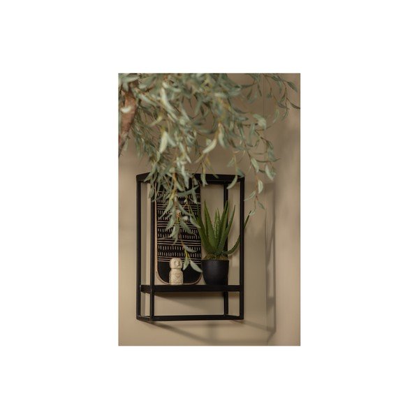 Czarna metalowa półka Febe – WOOOD-image-3