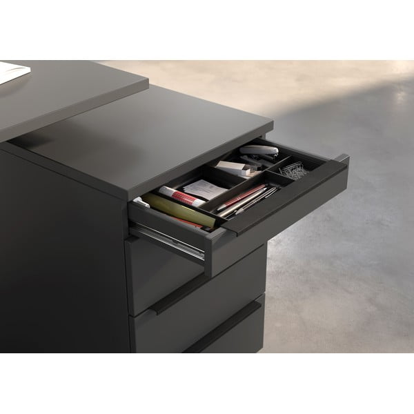 Antracytowa szafka z zamkiem 42x63 cm Mailand – Germania-image-1