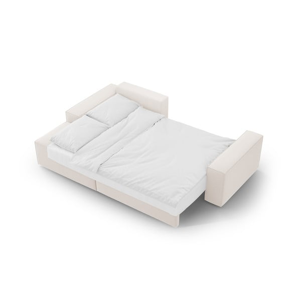 Beżowy rozkładany narożnik (lewostronny) Jodie – Micadoni Home-image-4