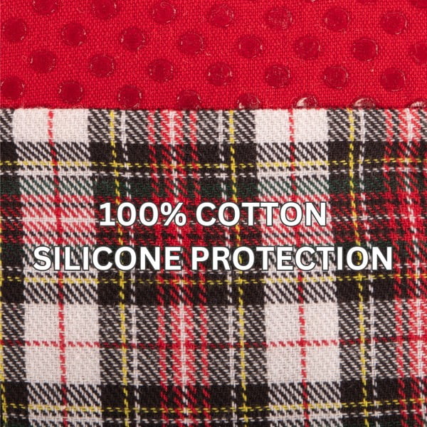 Bawełniane rękawice kuchenne zestaw 2 szt. – Tiseco Home Studio-image-1