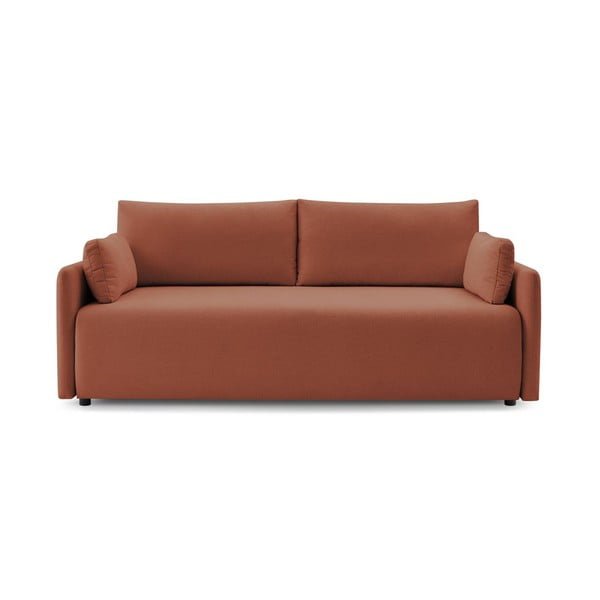 Pomarańczowa rozkładana sofa 211 cm Marcel – Bobochic Paris